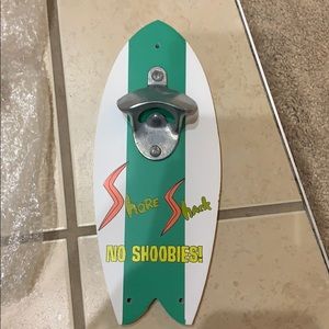 Rocket power wall bottle opener